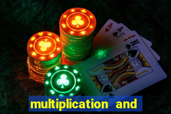 multiplication and division bingo
